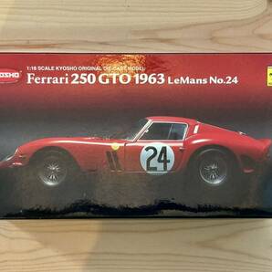 KYOSHO 京商 Ferrari 250GTO フェラーリ 250GTO 1962年 LeMans No.24 1/18 ミニカーの画像10