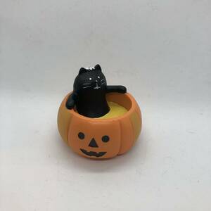 DECOLE concombre まったり猫 かぼちゃのお風呂 ハロウィン まったりマスコット デコレ コンコンブル