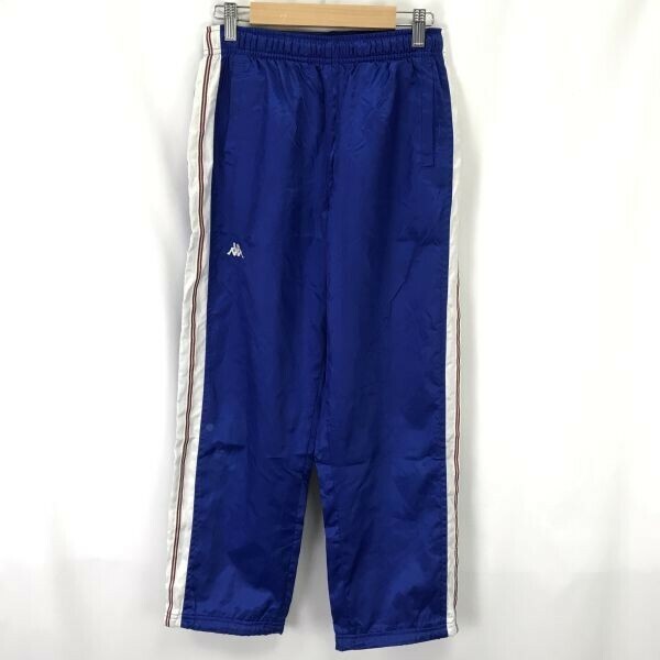 カッパ/kappa★ジャージパンツ【キッズ150/股下64cm/青/blue】ボトムス/Pants/Trouser◆BH664