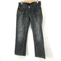 リーバイス/Levi's☆907-11/フレア/ブラックデニムパンツ【W30L32/股下72cm/黒系】Pants/Trouser◇cBH667-b_画像1