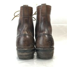 70s後期～80s?Vintage/ホワイツブーツ/white's boots【8.5D/茶/BROWN】スモークジャンパー/ロガーブーツ/グッドイヤー製法/Shoes◎cWB86-5_画像3