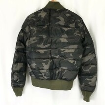 ベース コントロール/BASE CONTROL★MA-1 ＆カモフラ リバーシブル/70％ダウンジャケット【メンズS/カーキ＆迷彩】Coat/Jumper◇cBH618_画像6