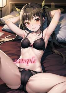 ★化物語：八九寺真宵【SSPD37T02】★A4ポスター 同人 特殊印刷 イラスト オリジナル 美少女 sexy セクシーアート 物語シリーズ