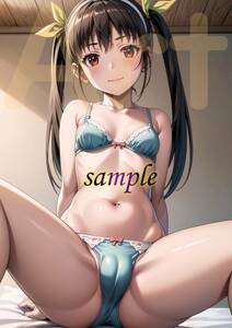 ★化物語：八九寺真宵【SSPD45T22】★A4ポスター 同人 特殊印刷 イラスト オリジナル 美少女 sexy セクシーアート 物語シリーズ