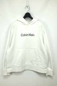Calvin Klein カルバンクライン STANDARD フーディ パーカー ホワイト Lサイズ 40WH106