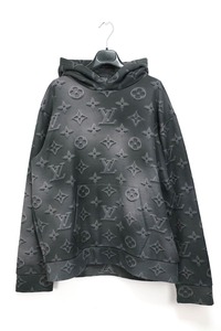 21SS LOUIS VUITTON ルイヴィトン ヴァージルアブロー 3Dモノグラム プルオーバー スウェットパーカー XLサイズ RM211M IHN HKY24W