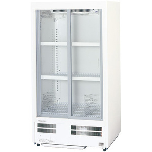 * new goods Panasonic SMR-H180NC refrigeration showcase beer case store business use . door glass refrigerator * including carriage 