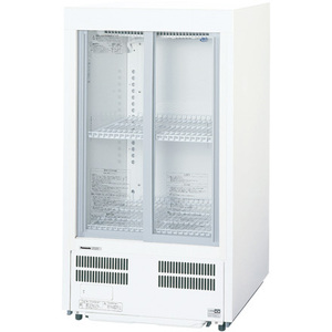 * new goods refrigeration showcase Panasonic SMR-M92NC. door glass refrigerator store business use beer case * including carriage 