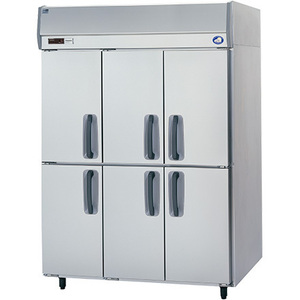 ★ Новый холодильник Panasonic SRR-K1561-3B Вертикальный коммерческий холодильник 6 дверей Ширина тонкой двери 1460x650 Магазин ● Доставка включена
