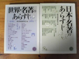 A76　文庫2冊　世界・名著のあらすじ　日本・名著のあらすじ　一校国語研究会編　永岡書店　ハムレット　ファウスト　舞姫　三四郎