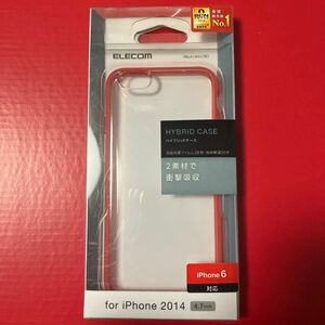 エレコム (ELECOM) iPhone6用ハイブリッドケース PM-A14HVCRD