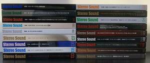 Stereo Sound 季刊ステレオサウンド ステレオサウンド No.133〜No.158 2000年〜2006年 18冊セット まとめて まとめ売り コンポ　オーディオ