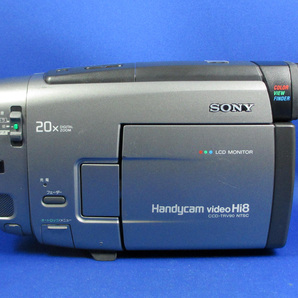 安心10日保証 SONY CCD-TRV90 完動品 付属品付き Hi8/8ミリビデオカメラ 高級機定価22万円 ダビングすぐできます 8ミリハンディカムの画像2