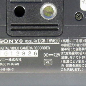 安心30日保証 SONY DCR-TRV620 完全整備品 極美品 Digital8ハイエンドモデル フルセット デジタル8ミリビデオカメラ y53の画像3