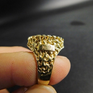 1976年 Union University カレッジリング テネシー州 ユニオン大学 ゴールドリング Vintage Class Ring, College ringの画像7