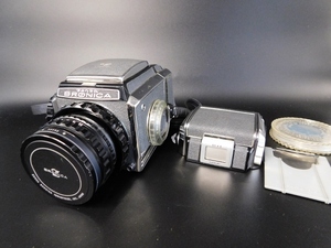 美品 Zenza Bronica S2 後期 中判カメラ ZENZANON 1：2.8 f＝100ｍｍ 中判レンズ ゼンザ ブロニカ ビンテージ フィルム カメラ 