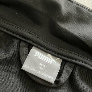 中古 ★ PUMA ジャージ 上下セット 黒 160cm ポリ CL B 846563 スポーツウェア 男の子 女の子の画像3