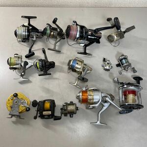 a*★中古品　リール まとめて14点セット OLYMPIC FIGHTER340 SHIMANO 他 釣具 フィッシング ★