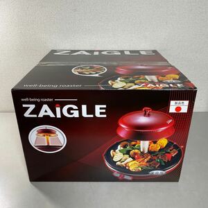 b*★未使用　ZAIGLE ザイグルグリル JAPAN-ZAIGLE ホットプレート 焼肉 キッチン家電 レッド ★