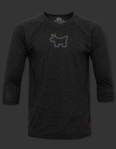 【レア】スコッティキャメロン T-Shirt - Tour Only Scotty Bulldog - Raglan Sleeve - Black size-L