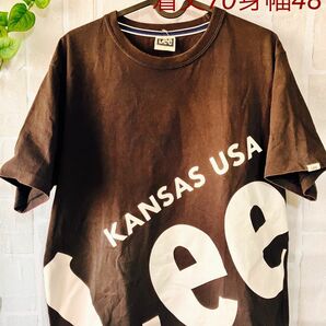 Lee 半袖 デカロゴ Tシャツ 半袖Tシャツ VINTAGE ヴィンテージ