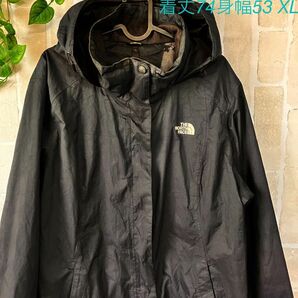 アメリカ古着 THE NORTH FACE ノースフェイスマウンテンパーカー ジャケット ブラック