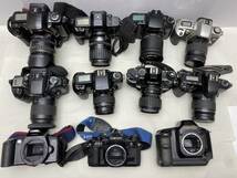 ジャンク フィルム 一眼レフカメラ レンズ等 計 16台 まとめ Canon NIKON MINOLTA PENTAX_画像1