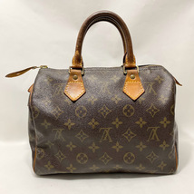 1円～ LOUIS VUITTON ルイ ヴィトン モノグラム スピーディ 25 M41528 ミニボストンバッグ ハンドバッグ _画像3