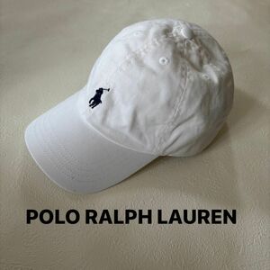 POLO RALPH LAUREN ポロ ラルフローレン キャップ 帽子 ベースボールキャップ　 ホワイト