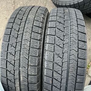 ブリヂストン VRX 155/65R13 中古スタッドレス アルミホイール付4本セット 18年製 軽自動車用 13×4j+42 100 4穴 の画像10