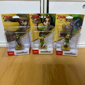 【新品未開封】アミーボ　amiibo ゼルダの伝説　リンク　3個