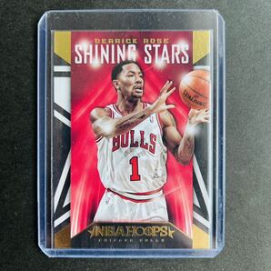 Panini NBAカード Derrick Rose 2014-15 NBA HOOPS basketball SHINING STARS の画像1