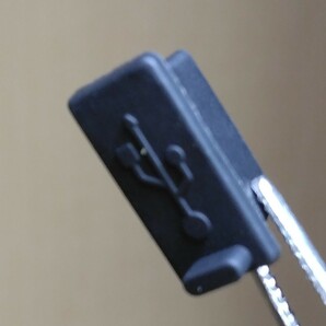 USB コネクタカバー タイプA メス用 5個 シリコン製 ブラックの画像5