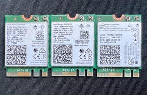 Intel 8265NGW (×2個) + 7265NGW Dual Band Wireless-AC + Bluetooth 4.0 M2 無線LAN