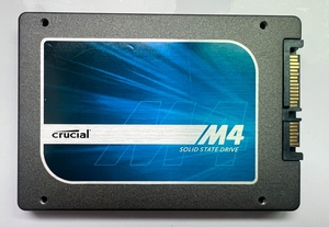 動作確認済 2.5インチ SATA SSD 128GB Crucial M4-CT128M4SSD2 Crystal Disk Info 正常 フォーマット済 中古