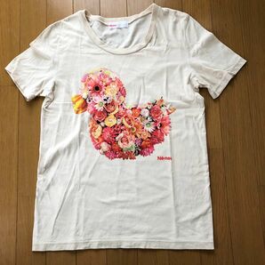 ネネットTシャツ 花 鳥