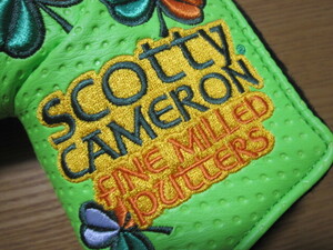 ★本物★SCOTTY CAMERON★2023 St. Patrick's Day Tricolour Clover★パターカバー★