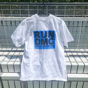 【極レア!!】 RUN D.M.C. / 国内プロモーションTシャツ 【1988年 Tougher Than Leather発売時】 Hiphop ヴィンテージ adidas 古着 バンドT