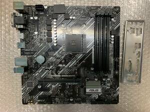 ジャンク品★中古品 ASUS PRIME　B550M-K MicroATX マザーボード IOパネル付属★