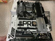 ★中古品 BIOS確認 ASRock H270 Pro4 LGA1151 第7世代 マザーボード IOパネル付属 ★_画像2