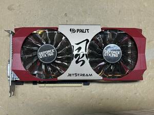 ★中古品 BIOS確認 Palit Jetstream Geforce GTX 760 2GB GDDR5 256BIT グラフィックボード★