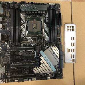 ★中古品 BIOS確認 ASUS PRIME X299-A ATXマザーボード Intel X299 LGA 2066 IOパネル付属★の画像1