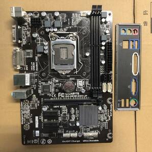 【中古動作品】 GIGABYTE GA-H81M-D3V-JP LGA1150 マザーボードの画像1