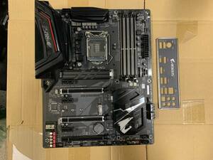 ★中古品 BIOS確認 GIGABYT Z370 AORUS ULTRA GAMING 2.0 ザーボード IOパネル付属 ★