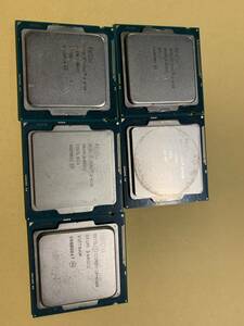 CPU Intel Core i3-4160 5 set used operation goods 