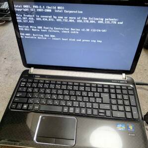 ★中古品 BIOS確認 HP Pavilion DV6-6C00 Core i5-2450M 2.5GHz 4GB DVDスーパーマルチ ノートパソコン ★114の画像2