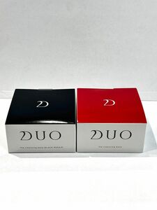 【赤×1、黒×1】DUO デュオ ザ クレンジングバーム 赤箱 90g エイジングケア 角栓 クレンジングバーム ブラックリペア