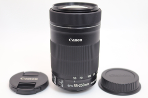 ★☆【超極上美品】Canon キヤノン EF-S 55-250mm F4-5.6 IS STM 望遠レンズ 返品保証 送料無料☆★