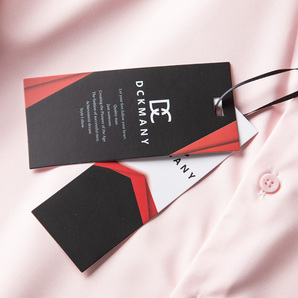 P288-XL 新品DCKMANY■シルク混 長袖シャツ メンズ ノーアイロン 形態安定 ドレスシャツ ワイシャツ 無地 ビジネス シャツ/ピンクの画像4