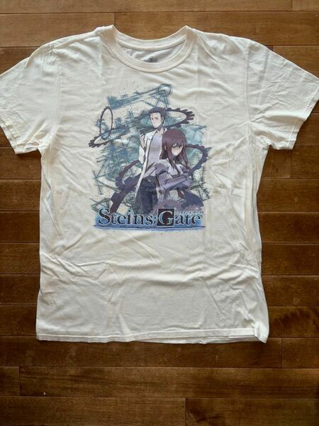 海外オフィシャル シュタインズゲート tシャツ プリントタグ Lサイズ